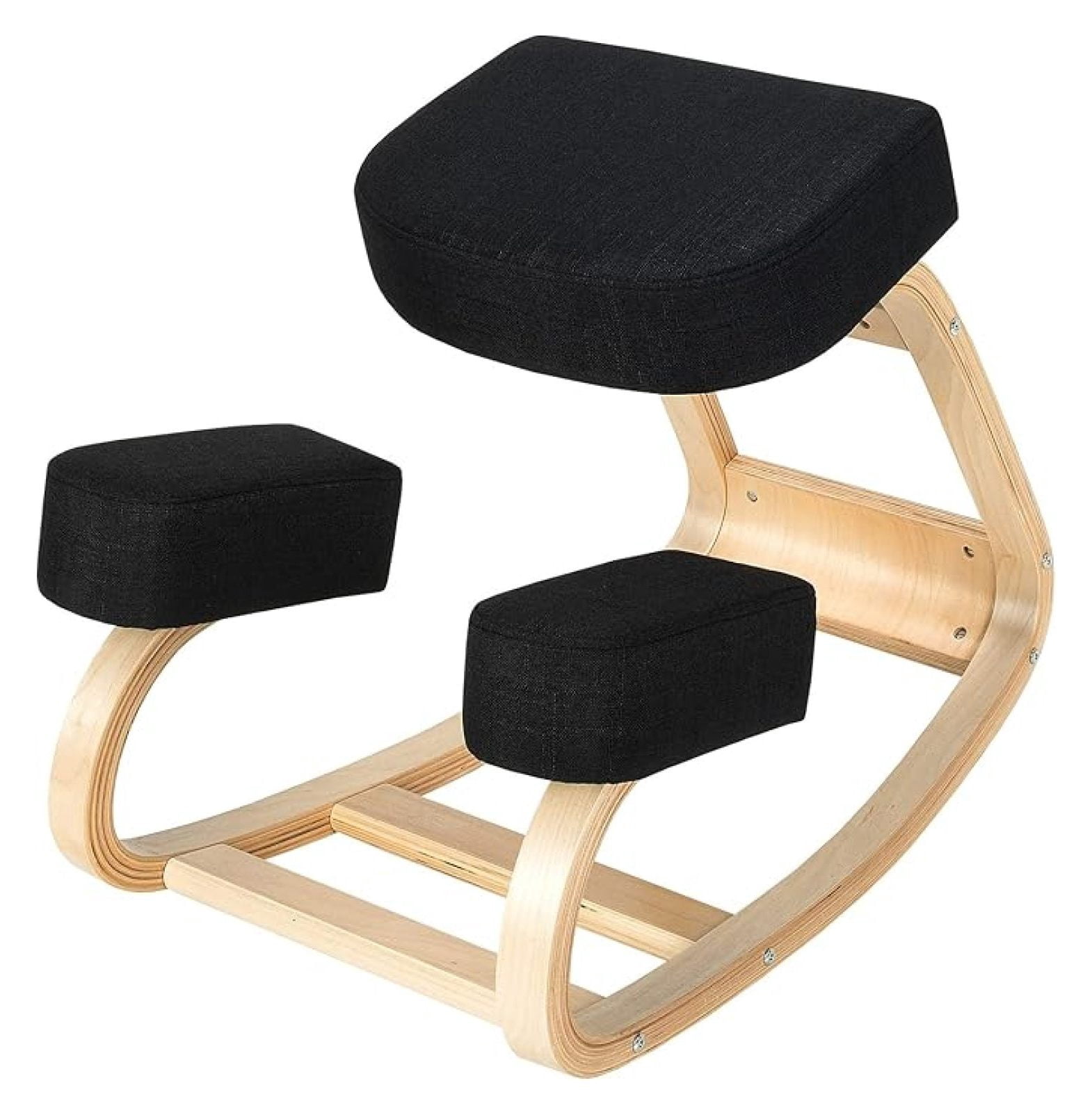 Ergonomic Kneeling Chair, Rocking Posture Desk Chair with Soft Padding ...