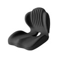 thumbnail image 1 of Ergonomic L Shaped Memory Foam Cushion Set with Integrated Backrest for Tailbone and Posture Support, 1 of 7