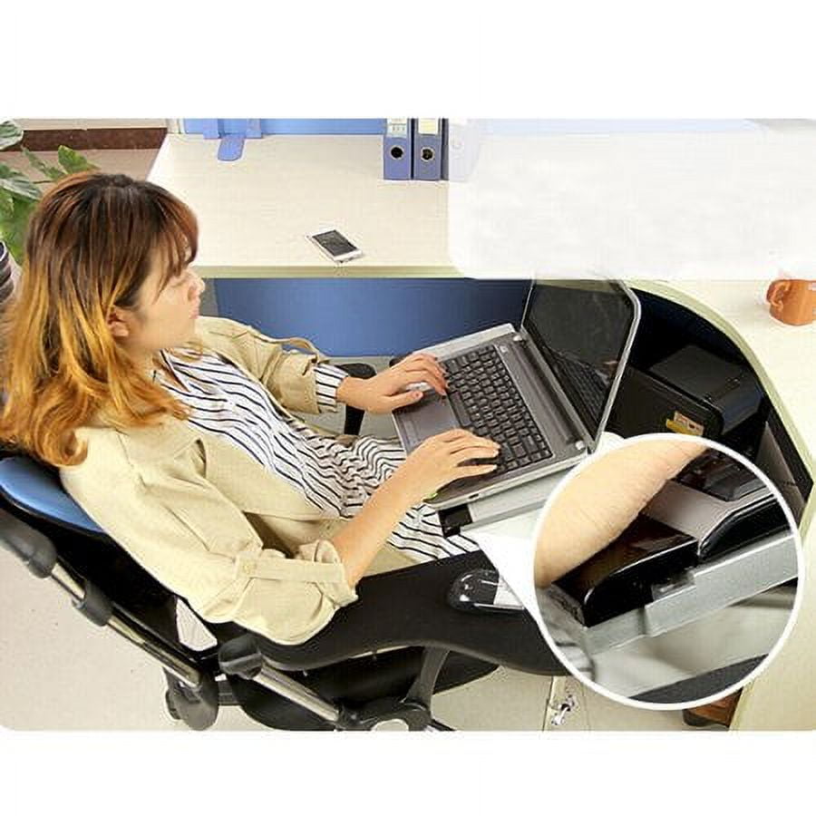 Ergonomic Laptop Keyboard Mouse Chair Stand Mount Holder Installed to Chair Walmart