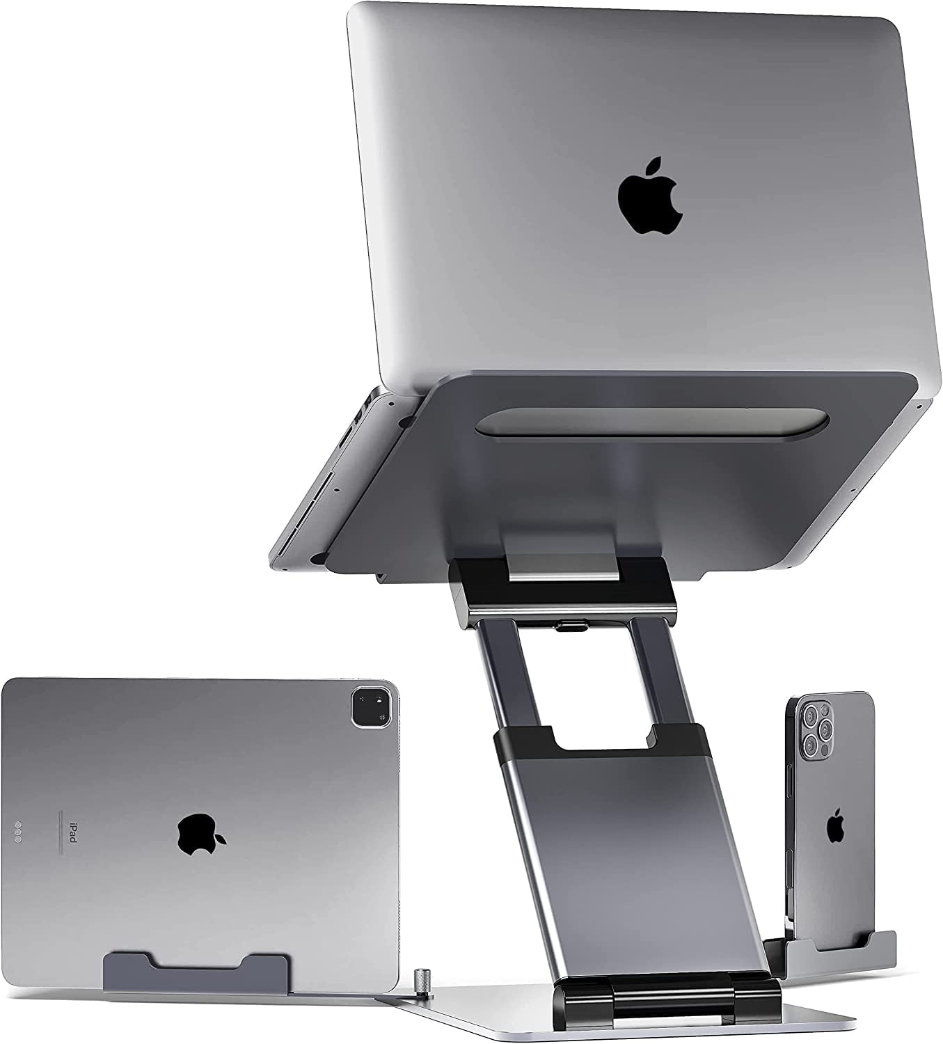Lifelong Portable Laptop Stand for Desk, Bed, Lap, Ergonomic Compatible with All, 10'' – 17'' with Patented Securestop, Notebook Vertical Stand, Silver - Walmart.com Lifelong Portable Laptop Stand for Desk, Bed, Lap, Ergonomic Compatible with All, 10'' – 17'' with Patented Securestop, Notebook Vertical Stand, Silver - Walmart.com