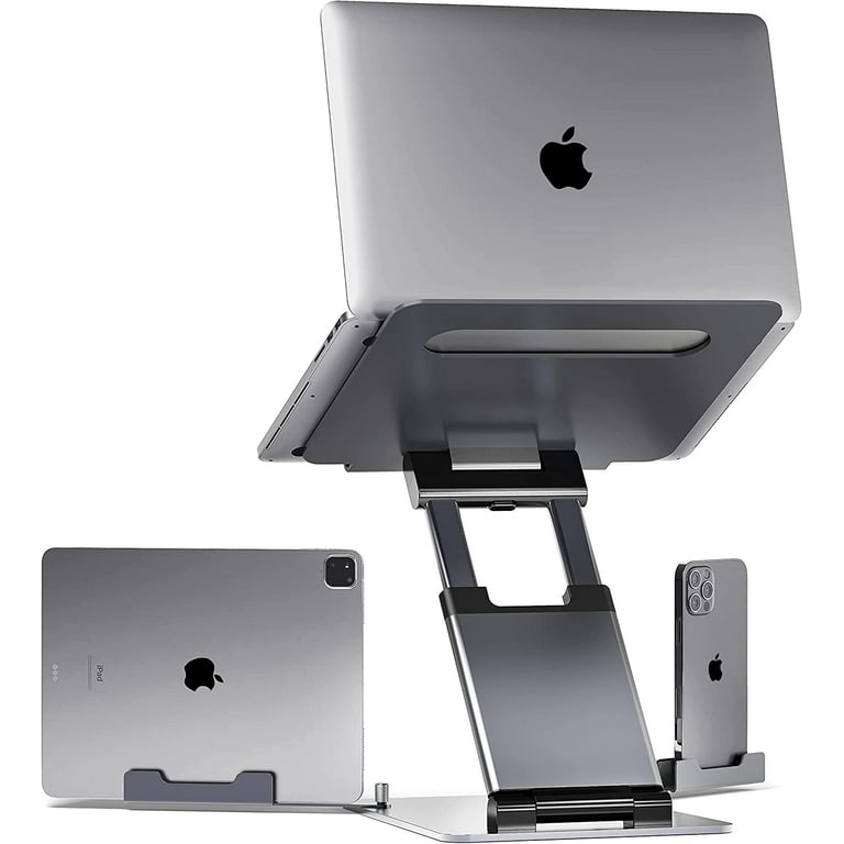 Lifelong Portable Laptop Stand for Desk Bed Lap Ergonomic Compatible with All 10 17 with Patented Securestop Notebook Vertical Stand