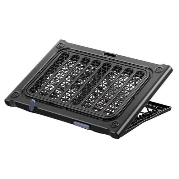 Ergonomic Laptop Stand with Cooling Function Adjustable Angles and Height for 13 to 17 Inch Notebooks Foldable Design