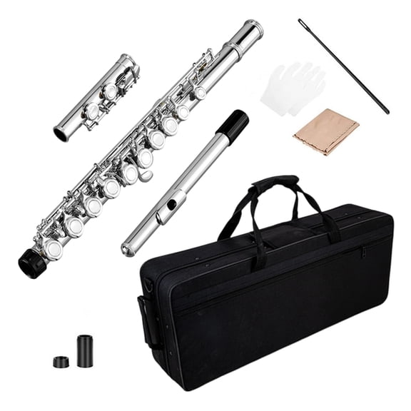 Ergonomic Layout 16 Closed Hole C Keys Flute Ensuring Comfortable for Extended Practice