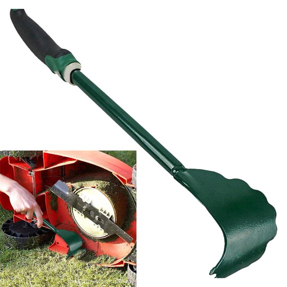 Ergonomic Long Handle Lawn Mower Scraper Tool For Efficient Maintenance