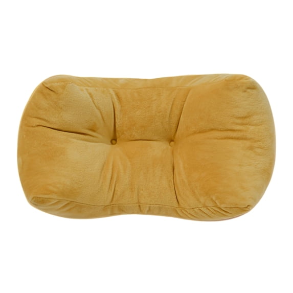 Ergonomic Lumbar Support Cushion for Office, Car & Home | Versatile Backrest & Nap Pillow with Full Filling & Skin-Friendly Fabric