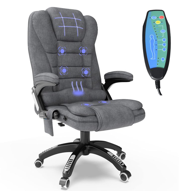 Heated office deals chair