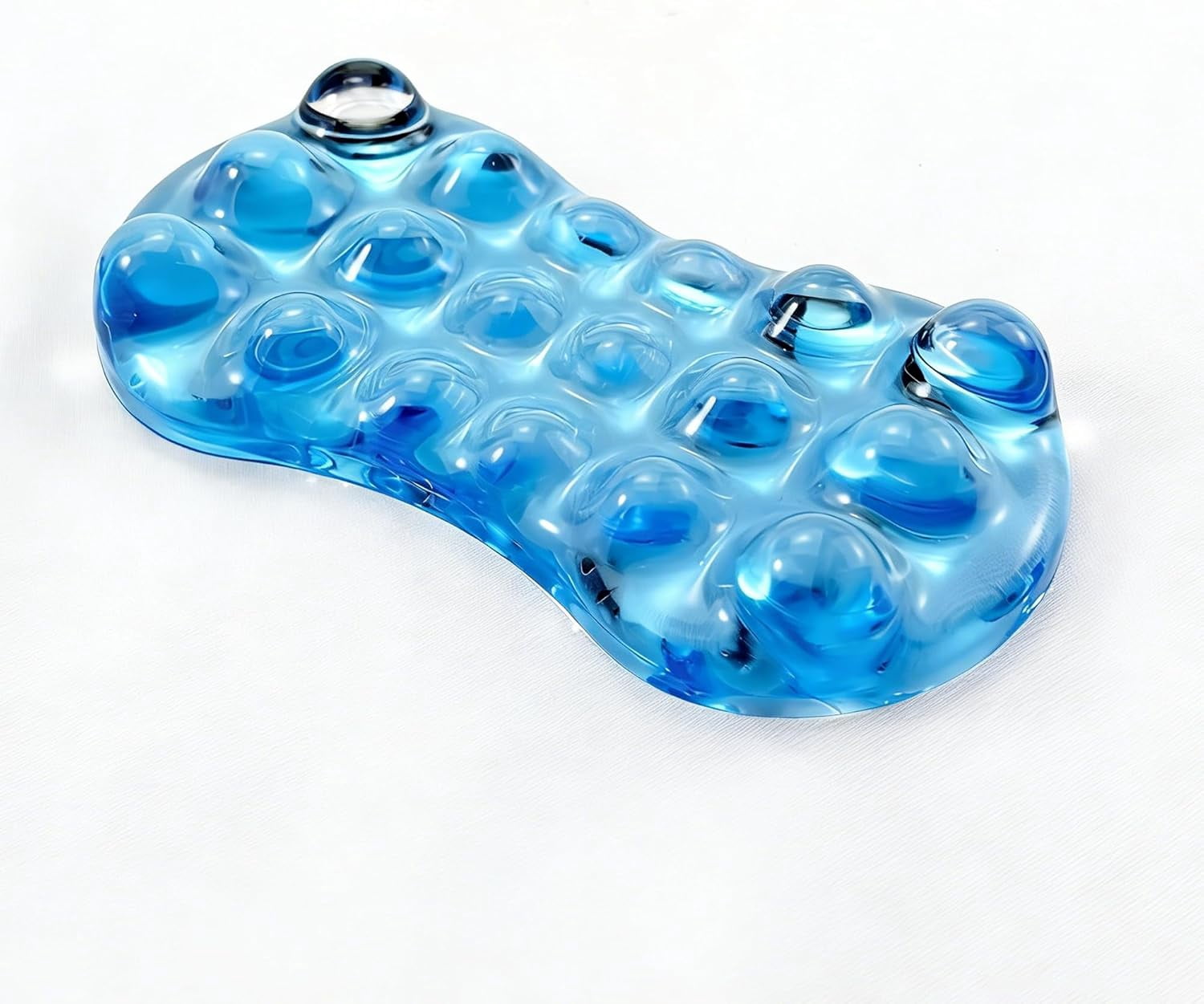 Ergonomic Massage Wrist Pad, Gel Rest for Mouse & Keyboard - Comfort Support All-Day Gaming, Office Work, and Computer Use