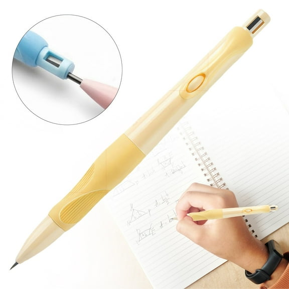 Ergonomic Mechanical Pencils, 2.0Mm Mechanical Pencil - Ergonomic Grip for Comfortable Writing (Hb Lead), Posture Correction Pencils, by Goohae