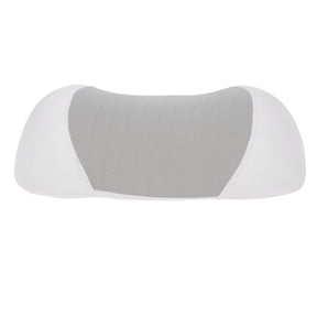 Ergonomic Memory Foam Back Support Cushion Lumbar Pillow for Office Desk Chair Car Bed, Light Gray 21.7 in / 55 cm