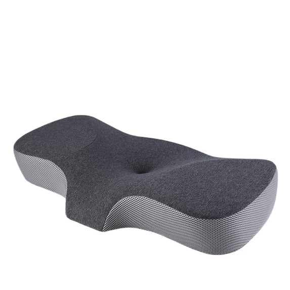 Ergonomic Memory Foam Cervical Neck Support Pillow - Butterfly Shape for Comfortable Sleep