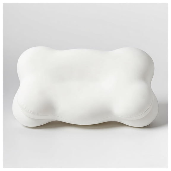 Ergonomic Memory Foam Cloud Pillow – Soft & Supportive Design for Side, Back & Stomach Sleepers with Breathable Cover for All-Night Comfort