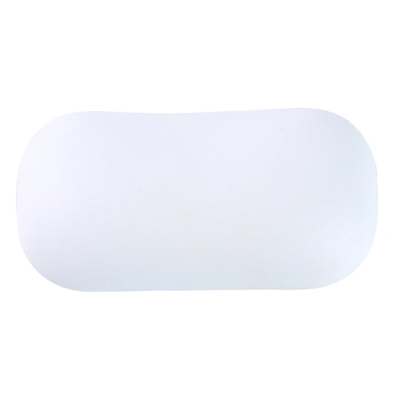 Ergonomic Memory Foam Mouse Wrist Rest Support Pad Cushion for Computer, Laptop, Office Work, PC Gaming - Wrist Pain Relief (White)