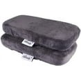 thumbnail image 1 of Ergonomic Memory Foam Office Chair Armrest Pads, Comfy Gaming Chair Arm Rest Covers for Elbows and Forearms Pressure Relief(Set of 2) (Gray), 1 of 14