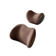 thumbnail image 1 of Ergonomic Memory Foam Pillow Set Double Supporting Lumbar Neck Pillow set for Neck & Back ache Relief In Car Office Chairs, 1 of 12