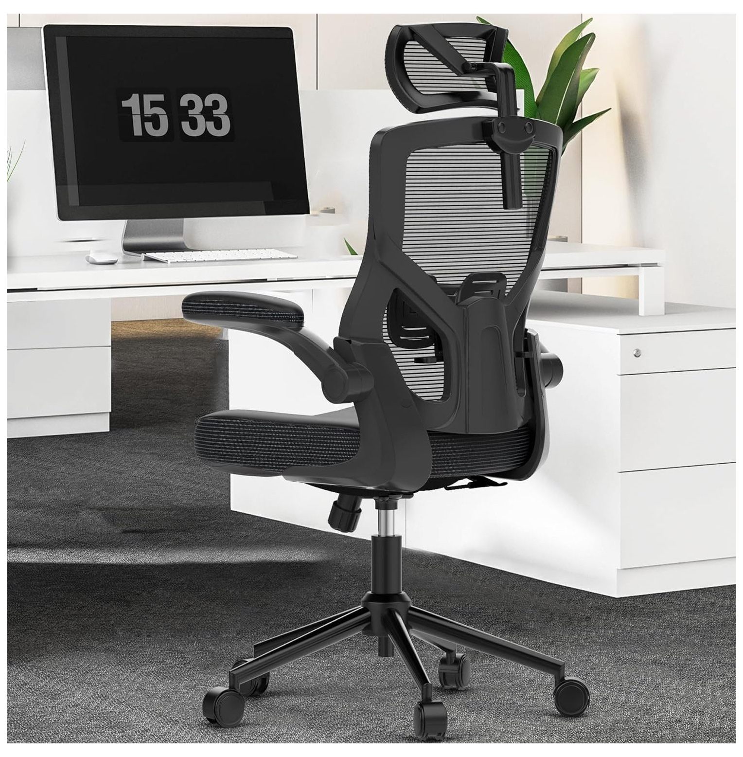 𝑯𝑶𝑴𝑬 𝑶𝑭𝑭𝑰𝑪𝑬 𝑪𝑯𝑨𝑰𝑹, Ergonomic Mesh Desk Chair, High Back Computer Chair