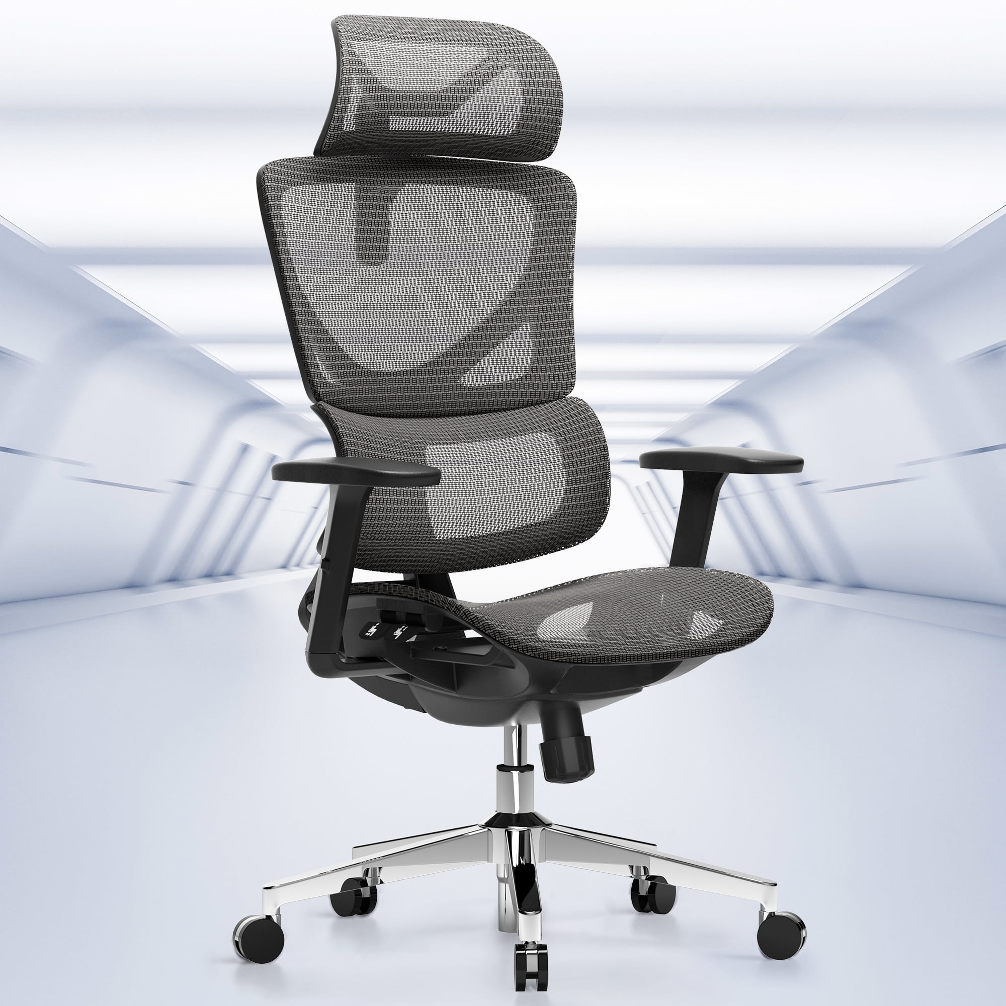 XUER Ergonomic Office Chair, Mesh Computer Desk Chair with