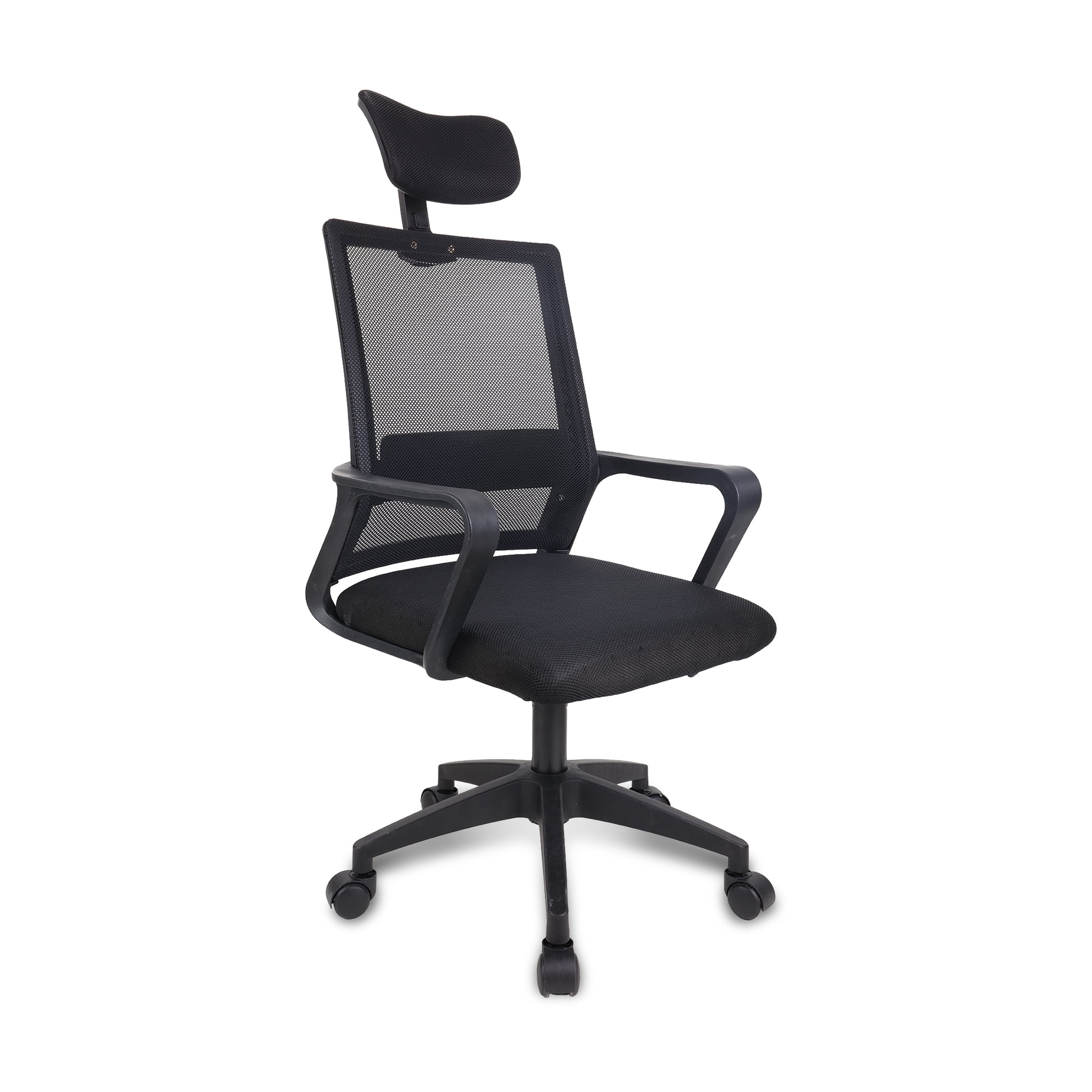 Ergonomic Mesh Office Chair, High Back Desk Chair, Adjustable Headrest