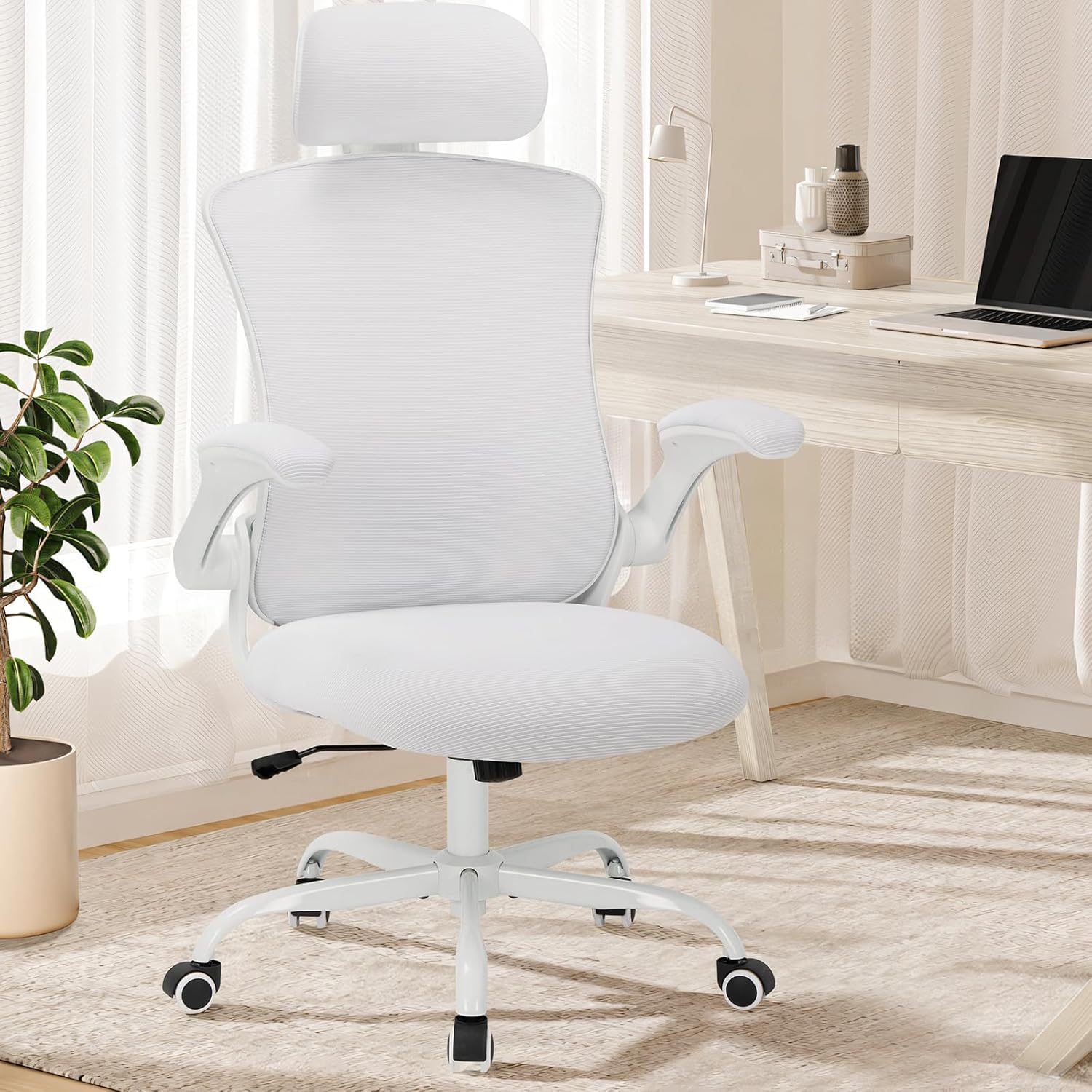 Ergonomic Mesh Office Chair, High Back Executive Desk Chair with