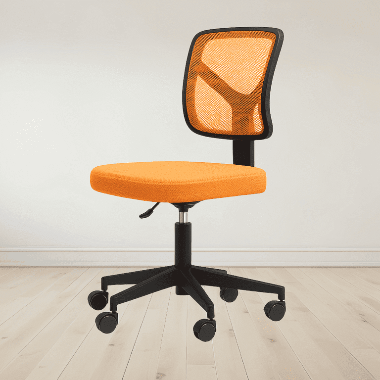 Ergonomic Mesh Office Chair for Small Spaces, Adjustable Swivel