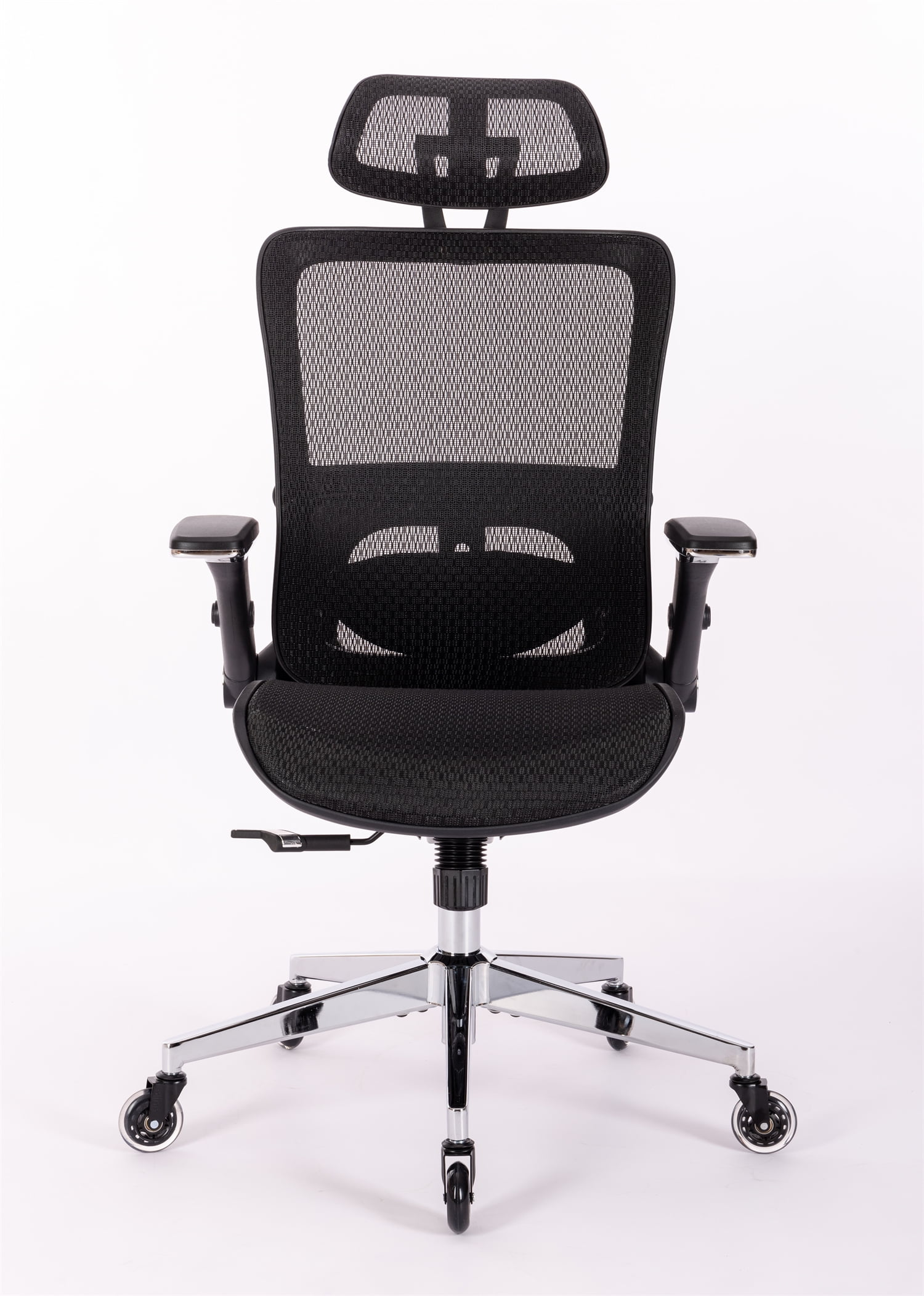 Office Chair, Ergonomic Desk Chair with Adjustable Lumbar Support, High  Back Mesh Computer Chair with Flip-up Armrests-BIFMA Passed Task Chairs