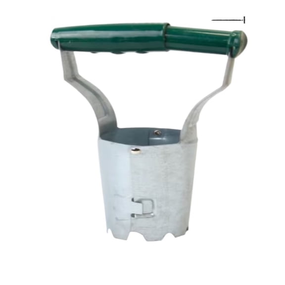 Ergonomic Metal Garden Transplanter Tool for Easy Planting