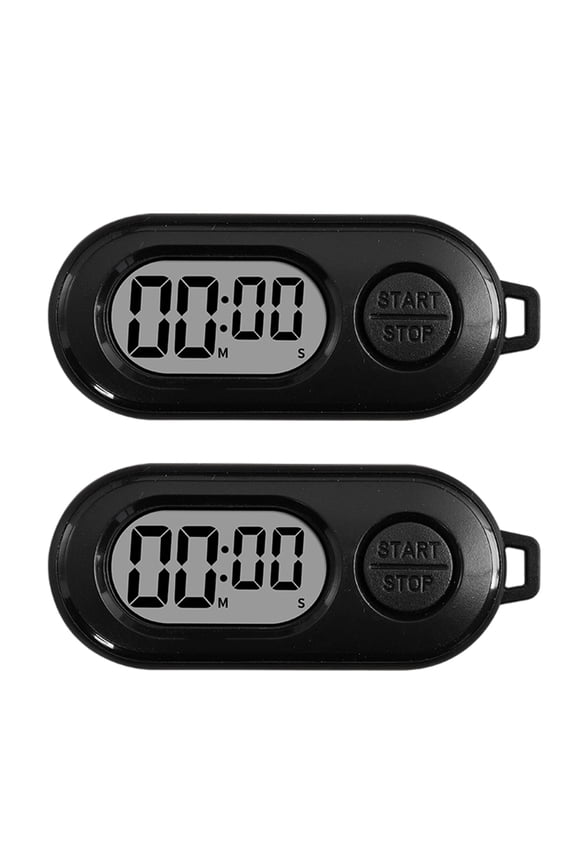 Ergonomic Mini Easy Carry Timers Timer Keychains Large Screen High Accuracy Digital Timers for Outdoor Activity Gym
