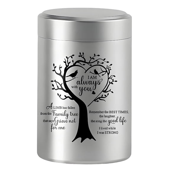 Ergonomic Miniature Cremation Urn Aluminum Pet Cremation Keepsakes With Secure Opening Mechanism