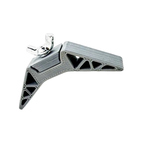 Ergonomic Miniature Sander Tool With Contoured Grip For Precise Model Detailing & Curved Refinement