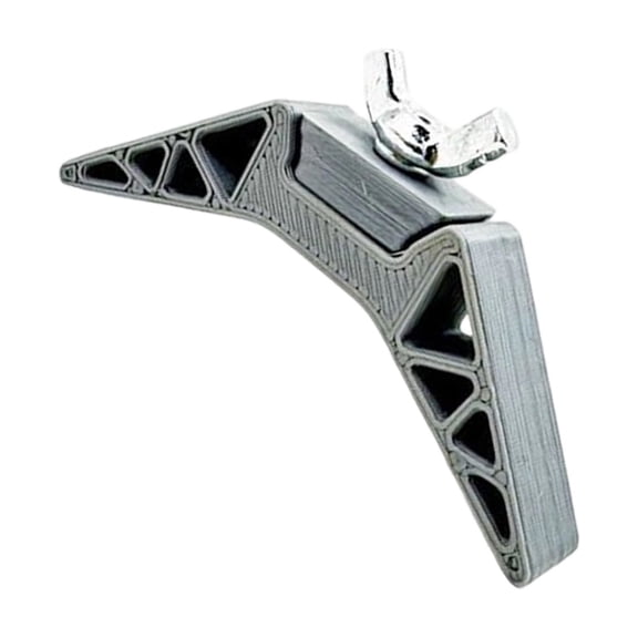 Ergonomic Miniature Sander Tool With Contoured Grip For Precise Model Detailing & Curved Refinement
