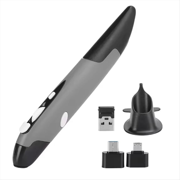 Usb Pin Mouse Ergonomic Mouse Mouse Pen Type Mouse USB Computer PC Parts Wireless 2 ...