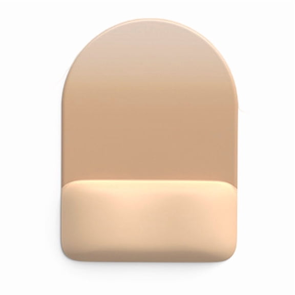 Ergonomic Mouse Pad With Contoured Wrist Support Gradient Half Circle Design Slip Proof Base Optimized Tracking For PC Users