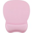 thumbnail image 1 of Ergonomic Mouse Pad with Wrist Support Gel Mouse Pad with Wrist Rest, Comfortable Computer Mouse Pad for Laptop, Pain Relief Mousepad for Office & Home, 9.4 x 8.1 in, Pure Pink, 1 of 12