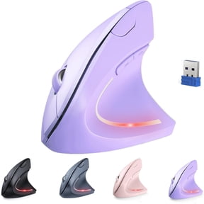 Ergonomic Mouse,Wireless Mouse for Laptop,4800 DPI Wireless Vertical Mouse with 5 Adjustable DPI Levels,2.4GHz Optical Carpal Tunnel Mouse,6 Buttons Wireless Mouse for Laptop,Desktop,PC,MacBook