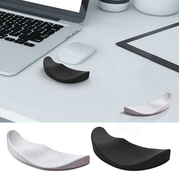 Ergonomic Mouse Wrist Rest with Memory Foam Support for Carpal Tunnel Relief & Office Comfort, Non-Slip Base for Computer Desk Use, Perfect for Typing and Gaming to Reduce Hand Fatigue