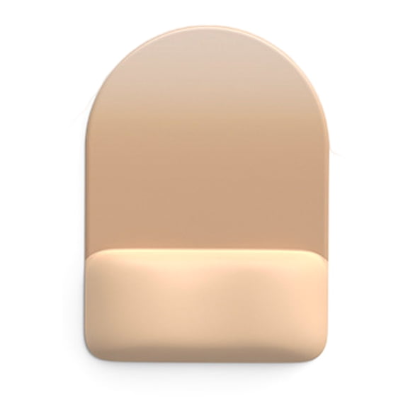 Ergonomic Mousepad Contoured Half Circle Design Memory Foam Wrist Rest Slip Proof Base Precisions For Desktop