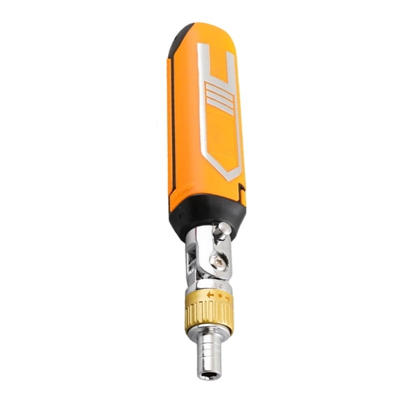 Ergonomic Multiple Angled Ratcheting Screwdriver Tool Featuring Compact Concealed Storage Design 3.5Nm Torques