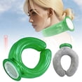 thumbnail image 1 of Ergonomic Neck Cushion Hot Water Bag Portable Comfort Support for Warmth and Soft Design Lightweight Travel, 1 of 5