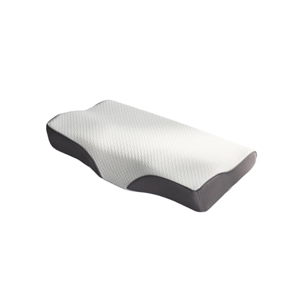 Ergonomic Neck Support Pillow - Removable Washable Cover, Soft Polyurethane Foam, Breathable Design for Comfortable Sleep, Ideal for Home & Bedroom Use, Gift Option Gray