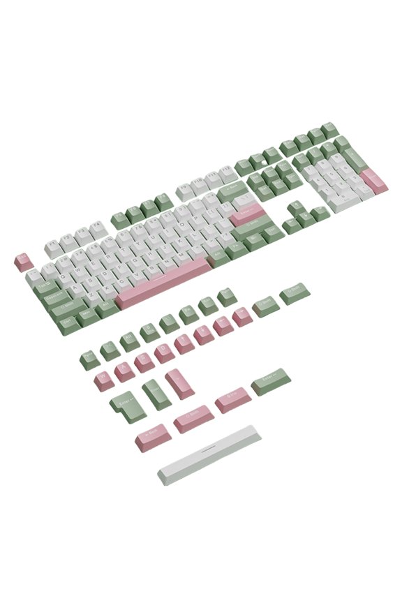 Ergonomic OEM High Two Tone Molded Keycaps for Gaming Mechanical Keyboards Keycaps 134PCS