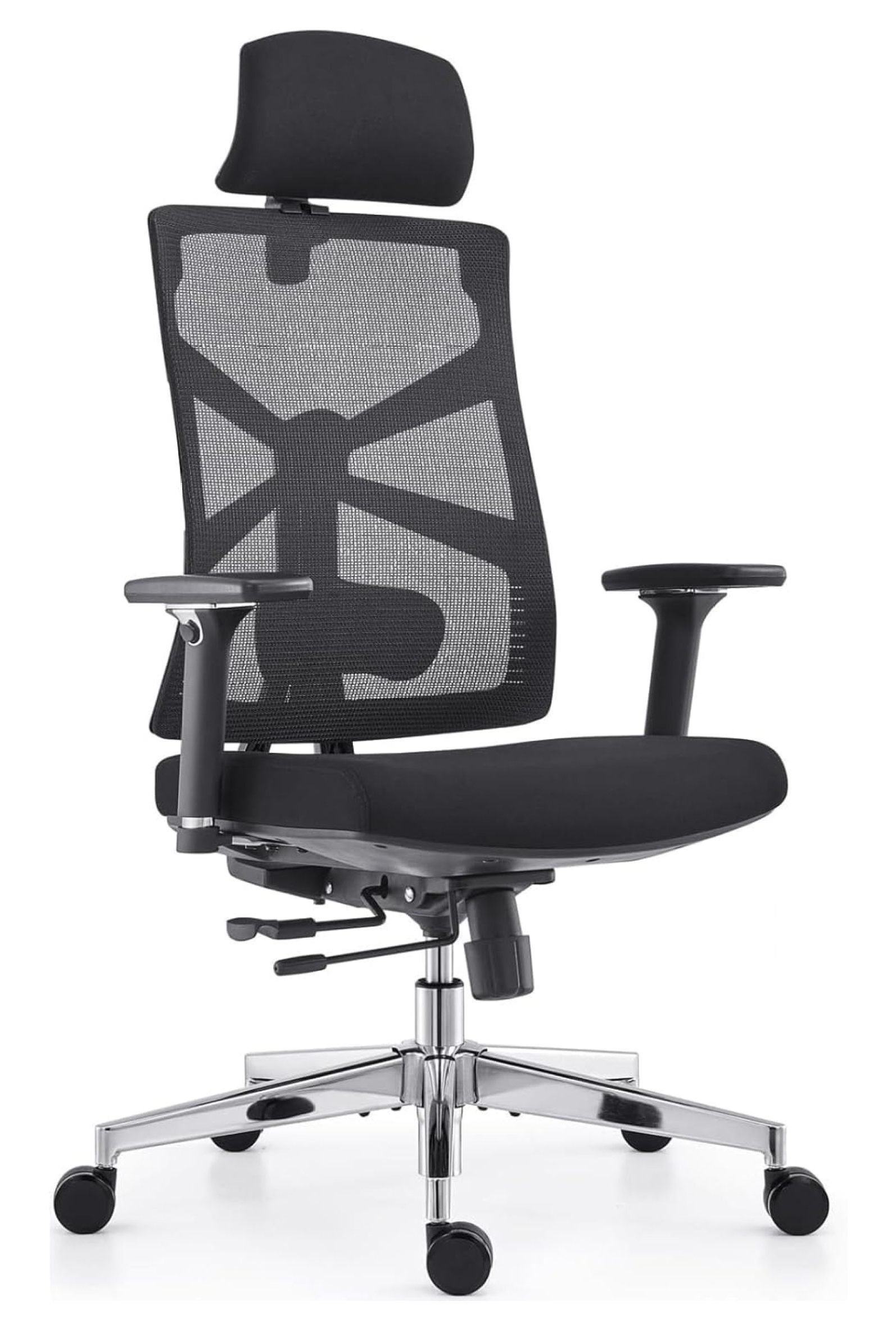 Ergonomic Office Chair with Adaptive Backrest, High Back Computer Desk