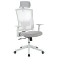 thumbnail image 1 of Ergonomic Office Chair with Adjustable Lumbar Support & Headrest, High Back Mesh Desk Chair with Flip-Up Armrests, Breathable & Comfortable Computer Chair for Home, Office & Study, 1 of 8