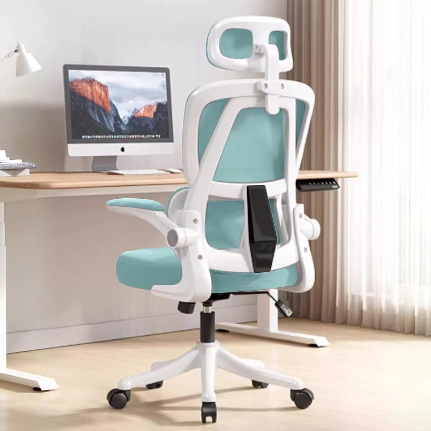 Ergonomic Office Chair Comfort Home Desk Chair Adjustable High Back