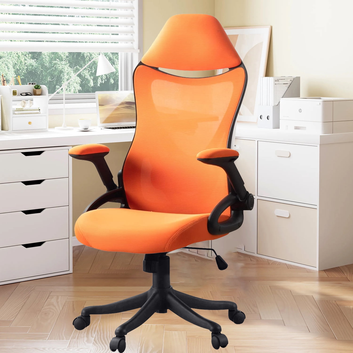 Ergonomic Office Chair, Comfortable Home Office Chair with Neck Support
