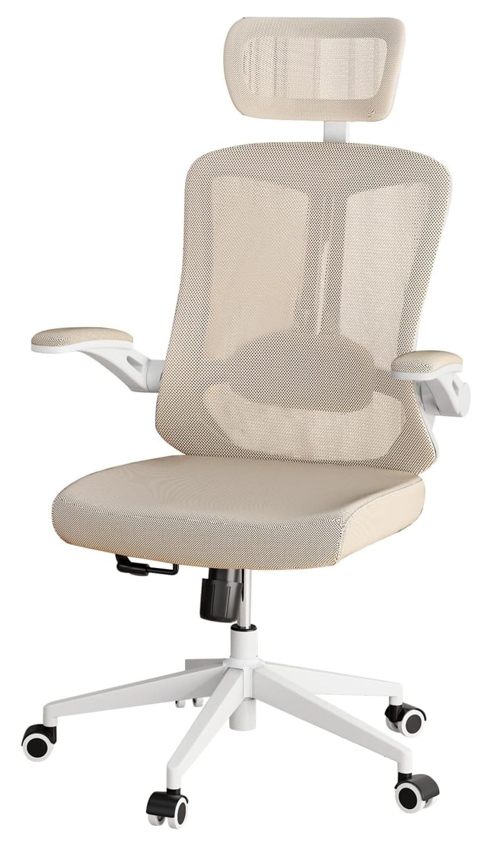 Ergonomic Office Chair Comfy Desk Chairs with Wheels and Arms, 500LB