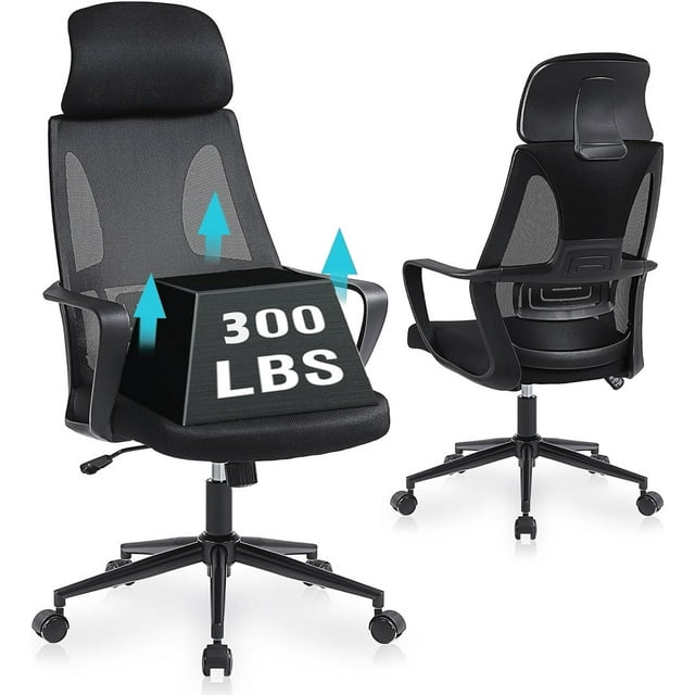 Ergonomic Office Chair Computer Desk Chairs, Mesh Home Office Chairs