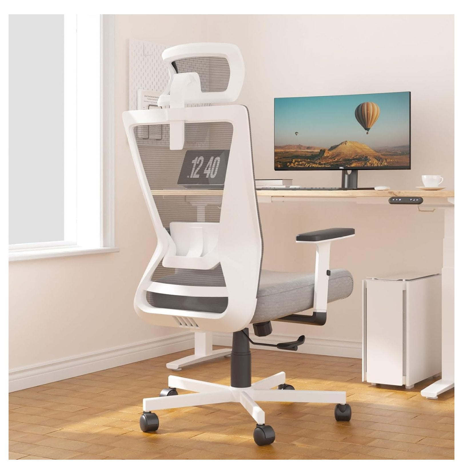 Ergonomic Office Chair, High Back Desk Chair, Mesh Computer Chair with