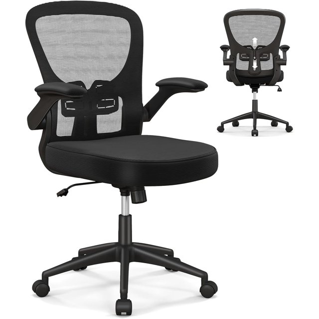 Ergonomic Office Chair, Mesh Desk Chair with Adjustable Lumbar Support