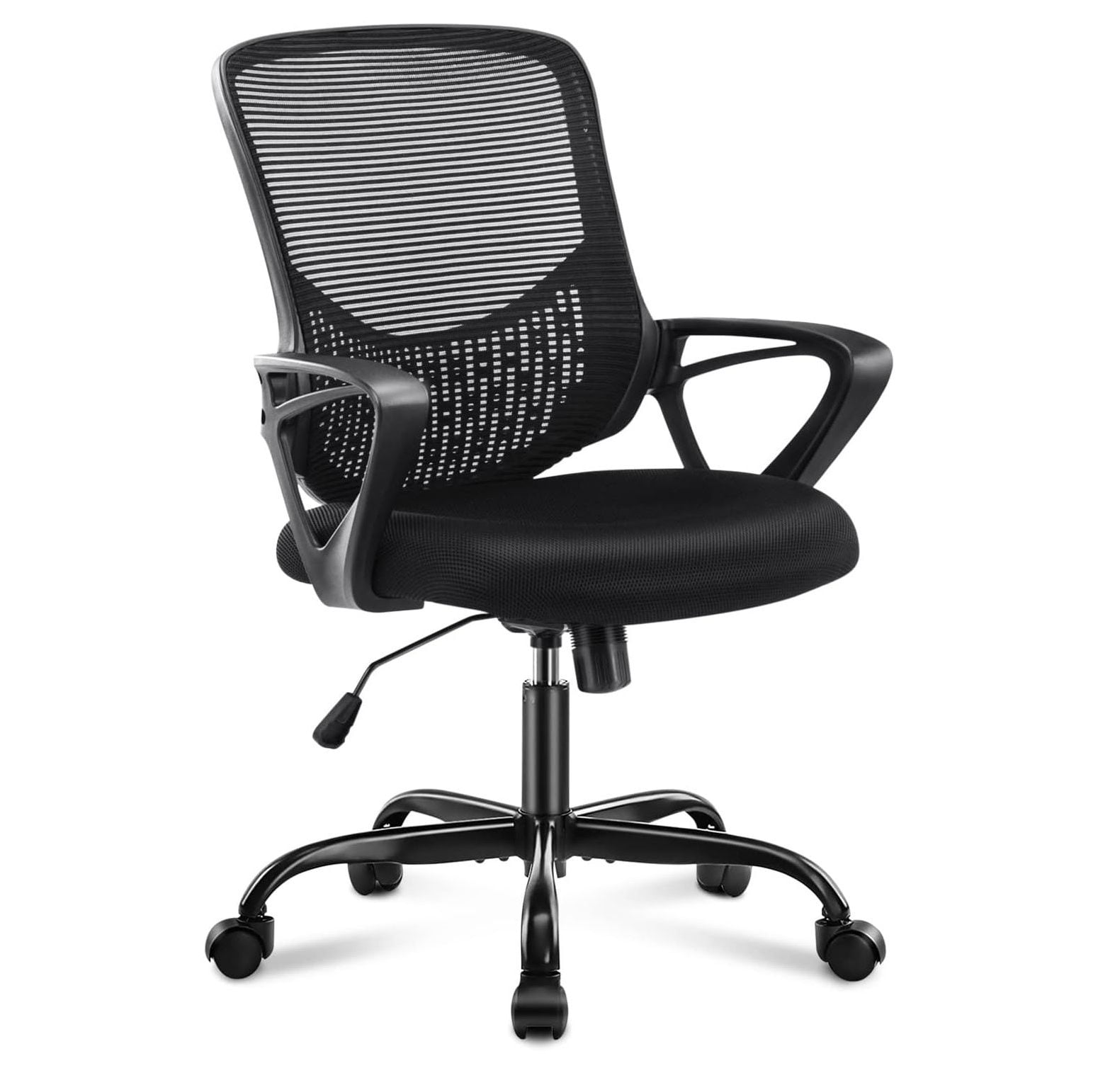 Ergonomic Office Chair, Rolling Chair Swivel Chair Computer Chair Mesh