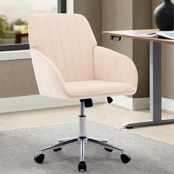 Ergonomic Office Chair with Exquisite Sewing / Comfortable for Bedroom or Office Use