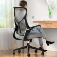 Ergonomic Office Desk Computer Chair, Comfy High Back Swivel Rolling